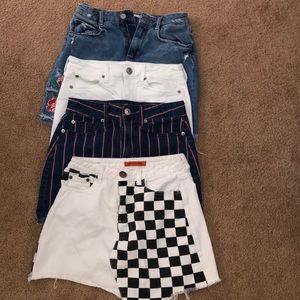Jean Skirt Lot
